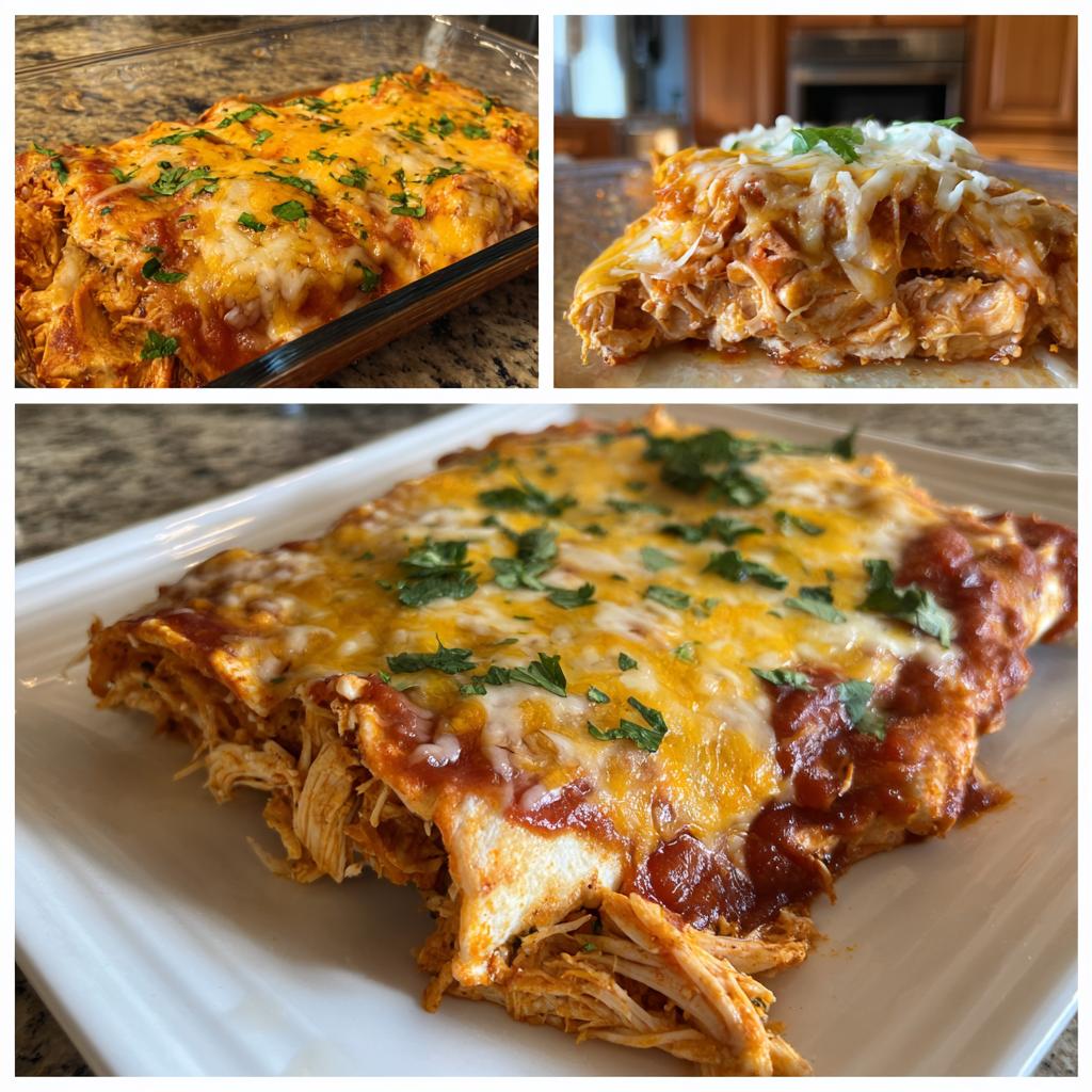 Einfache Hähnchen-Enchiladas - detail 1