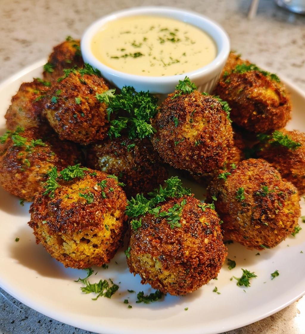 Falafel aus der Heißluftfritteuse
