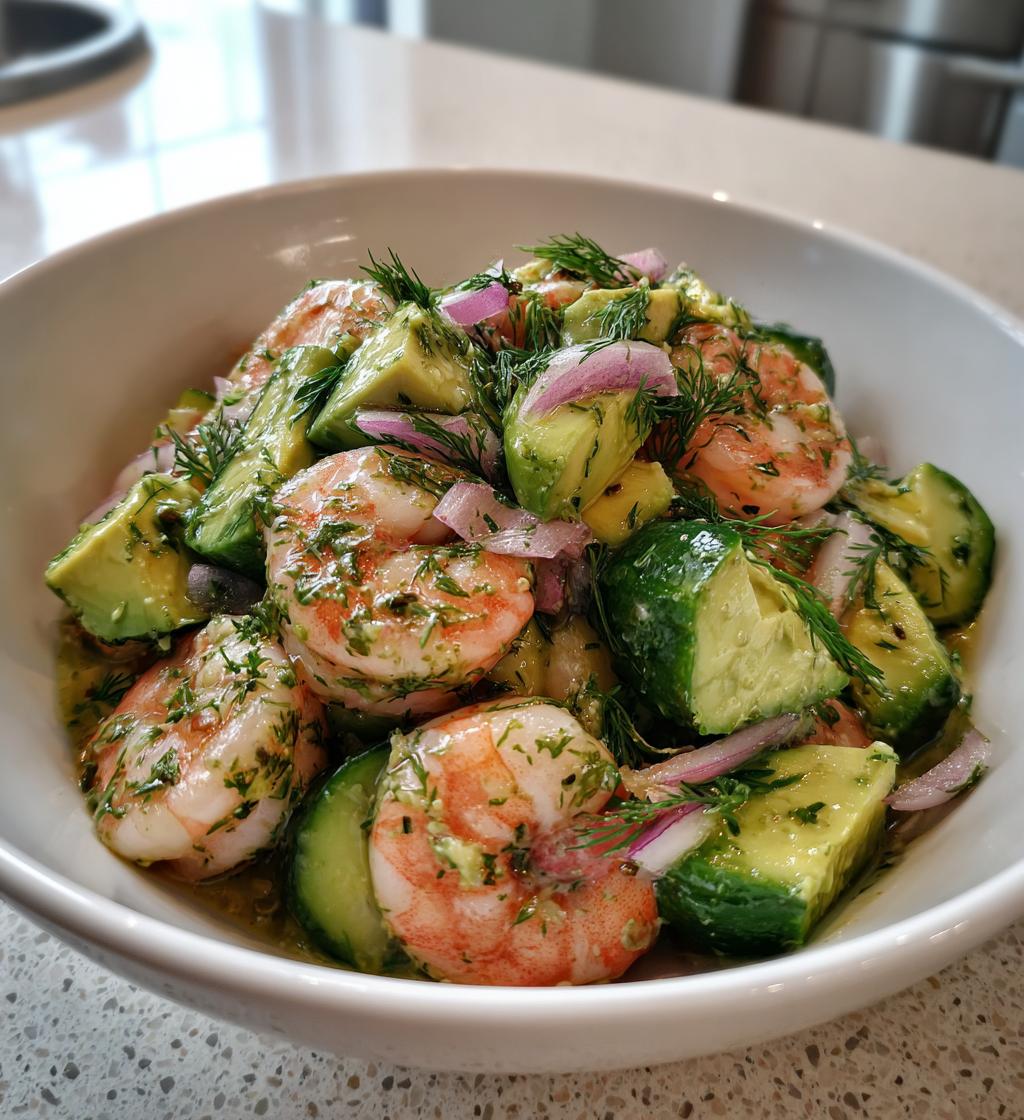 Garnelen-Avocado-Salat - detail 1