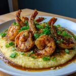 Garnelen mit Grits
