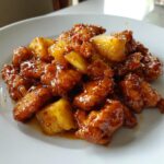 Gebratene Ananas-Hähnchen