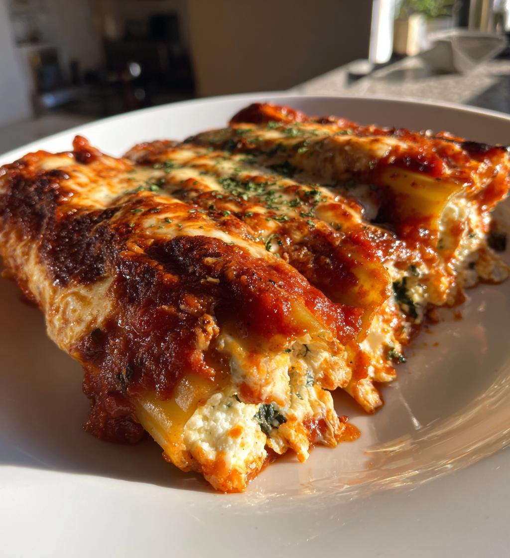Gefüllte Manicotti mit Marinara - detail 1