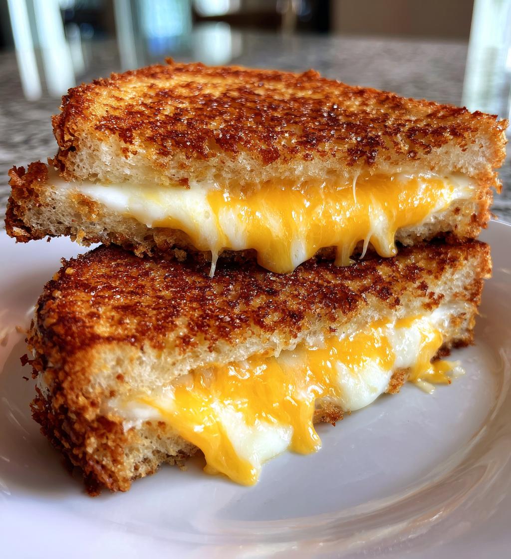 Gegrillter Käse aus der Heißluftfritteuse
