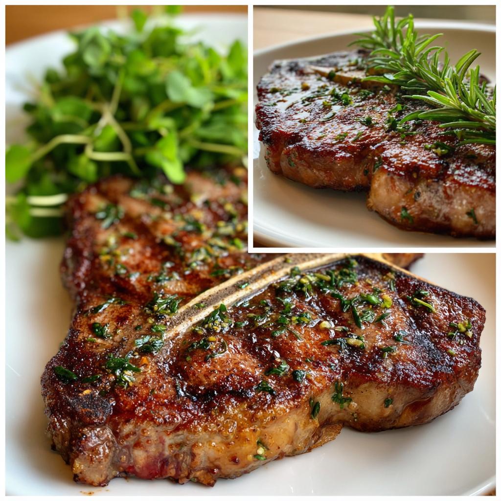 Gegrilltes T-Bone-Steak - detail 1
