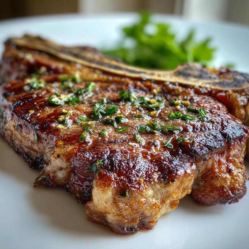 Gegrilltes T-Bone-Steak