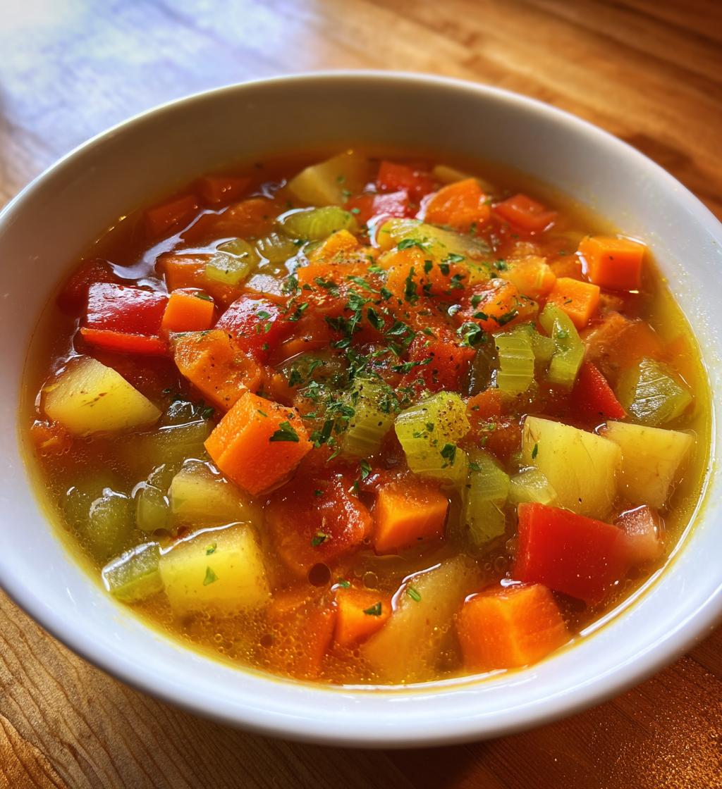 Gemüse-Detox-Suppe