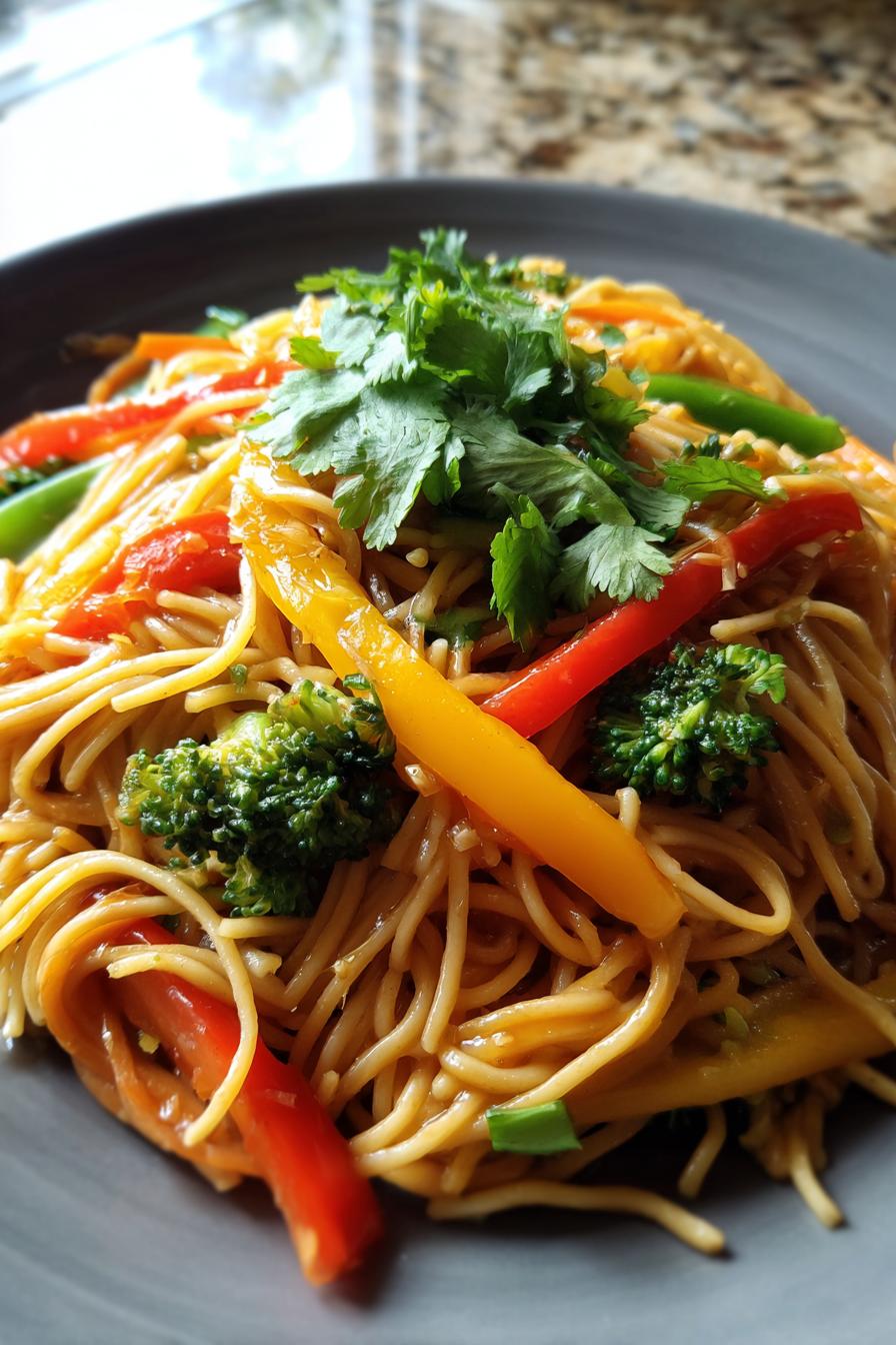 Gemüse Lo Mein - detail 1