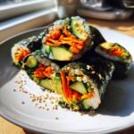 Gemüse Sushi Rollen