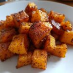 Gerösteter Butternut-Kürbis aus der Heißluftfritteuse