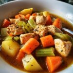 Gesunder Hähnchen-Eintopf