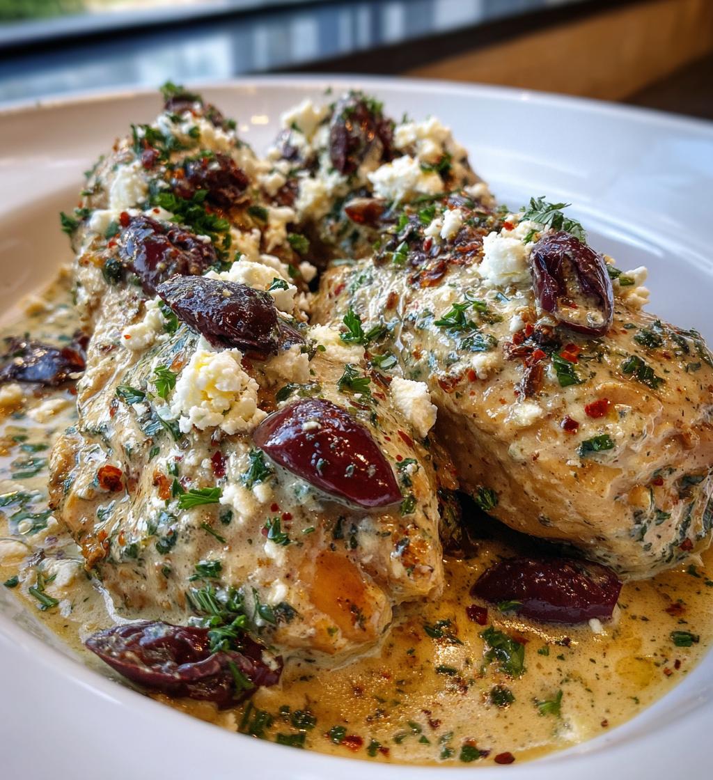 Griechisches Hähnchen aus dem Slow Cooker