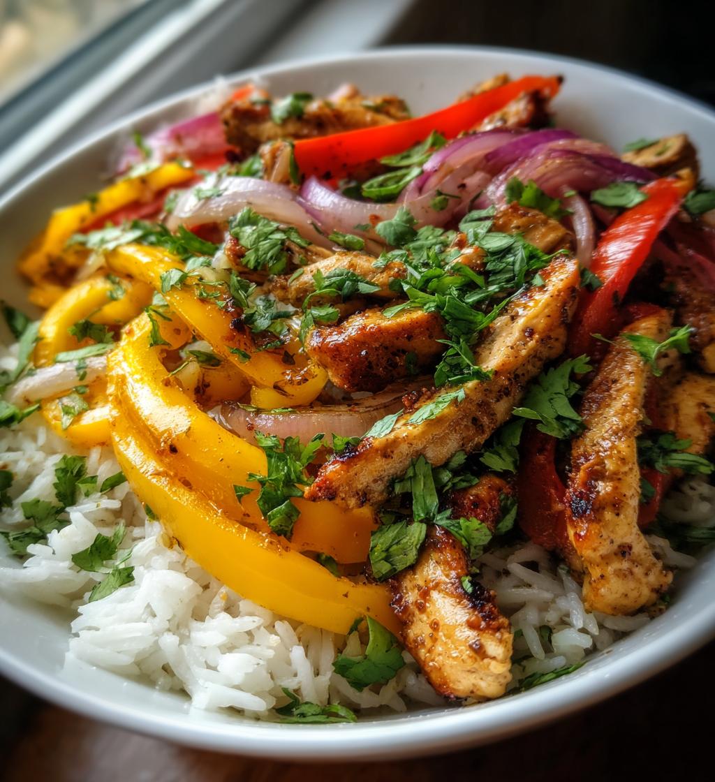 Hähnchen Fajita Bowl - detail 1