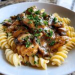 Hühnchen Marsala Pasta
