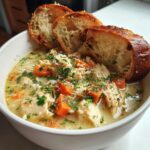Hähnchen-Parmesan-Suppe