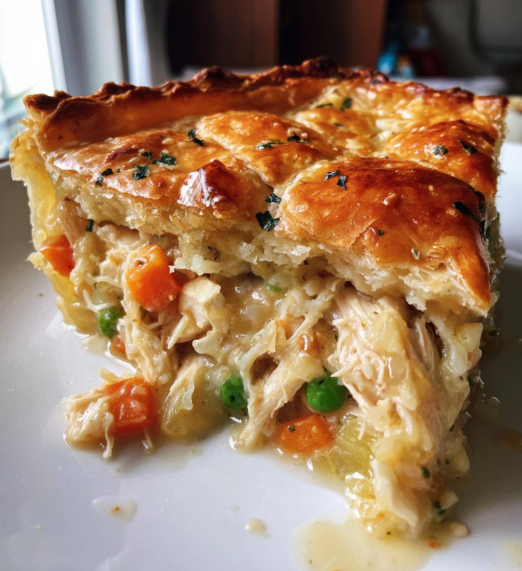 Hähnchen-Potpie mit Teigkruste - detail 1