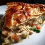 Hähnchen-Potpie mit Teigkruste