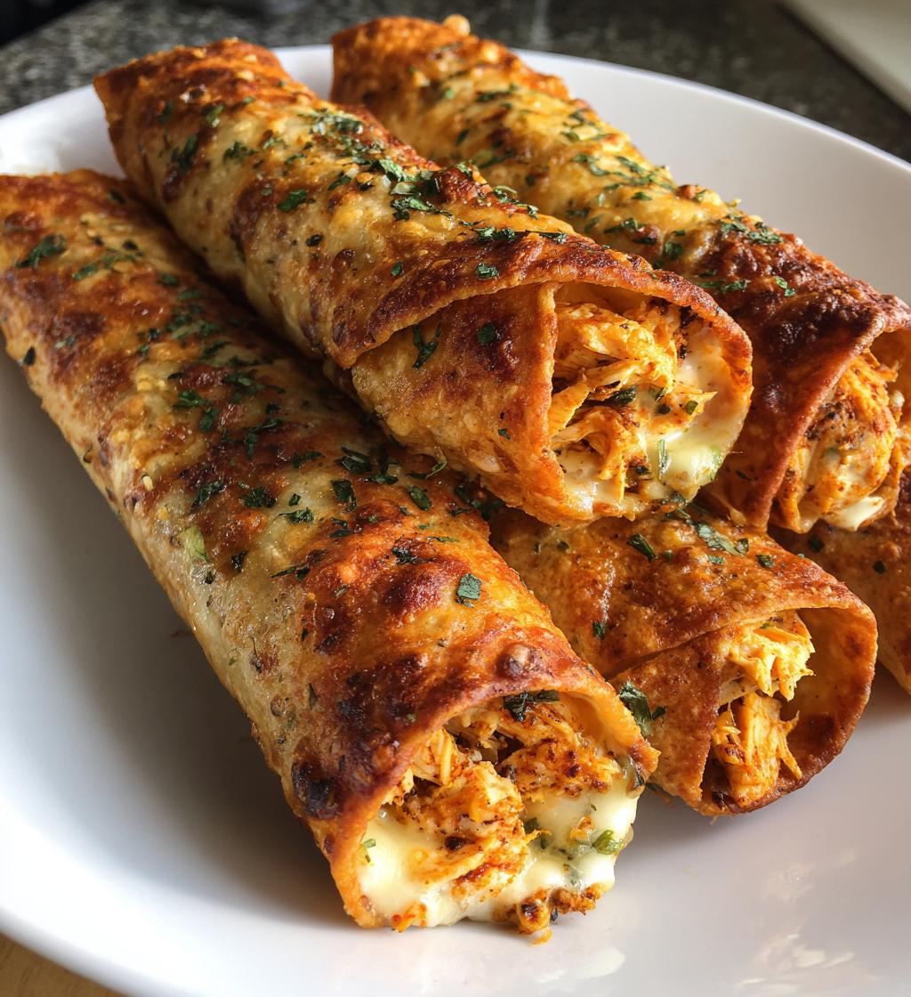 Hähnchen Taquitos Rezept