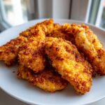 Hähnchen ohne Knochen in der Heißluftfritteuse