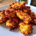 Hähnchenbrust mit Kokospanade aus der Heißluftfritteuse
