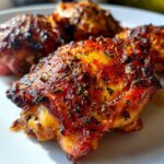 Hähnchenschenkel aus der Heißluftfritteuse