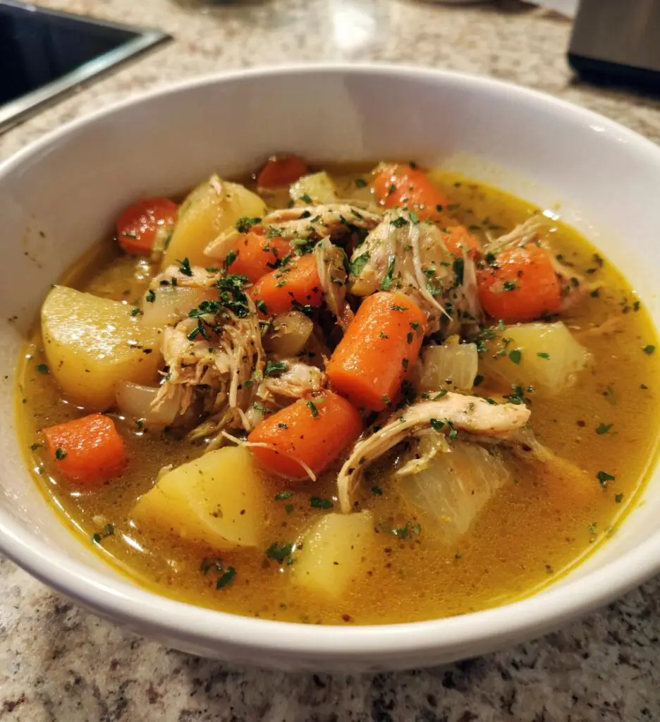 Hühnereintopf aus dem Instant Pot