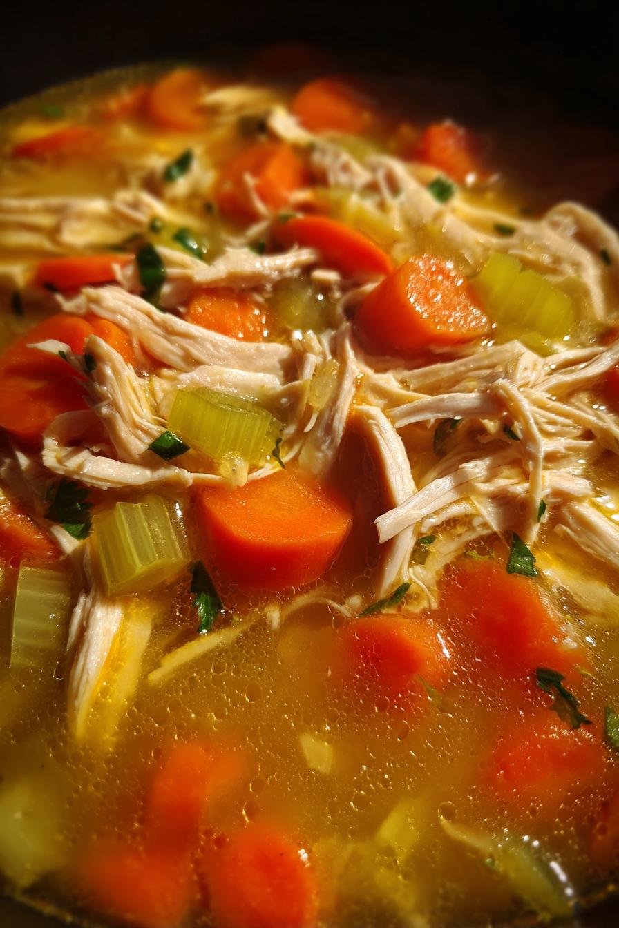 Hühnersuppe aus dem Instant Pot - detail 1