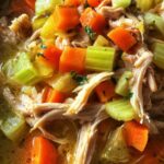 Hühnersuppe aus dem Instant Pot