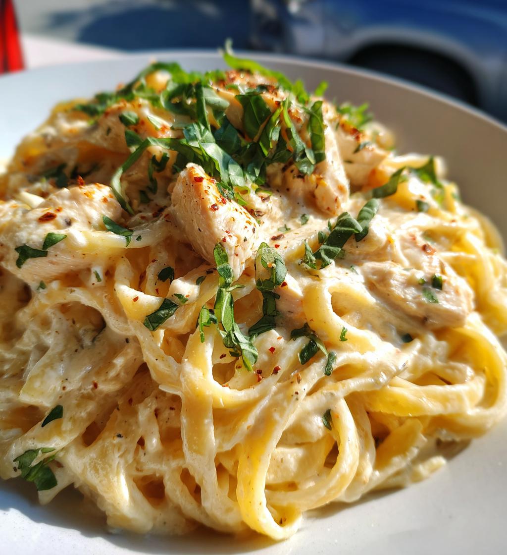 Instant Pot Hähnchen Alfredo - detail 1