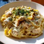 Instant Pot Hähnchen Alfredo