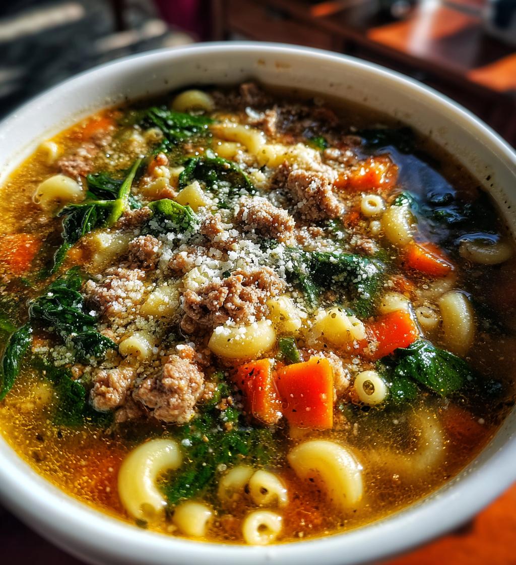Italienische Hochzeitsuppe - detail 1