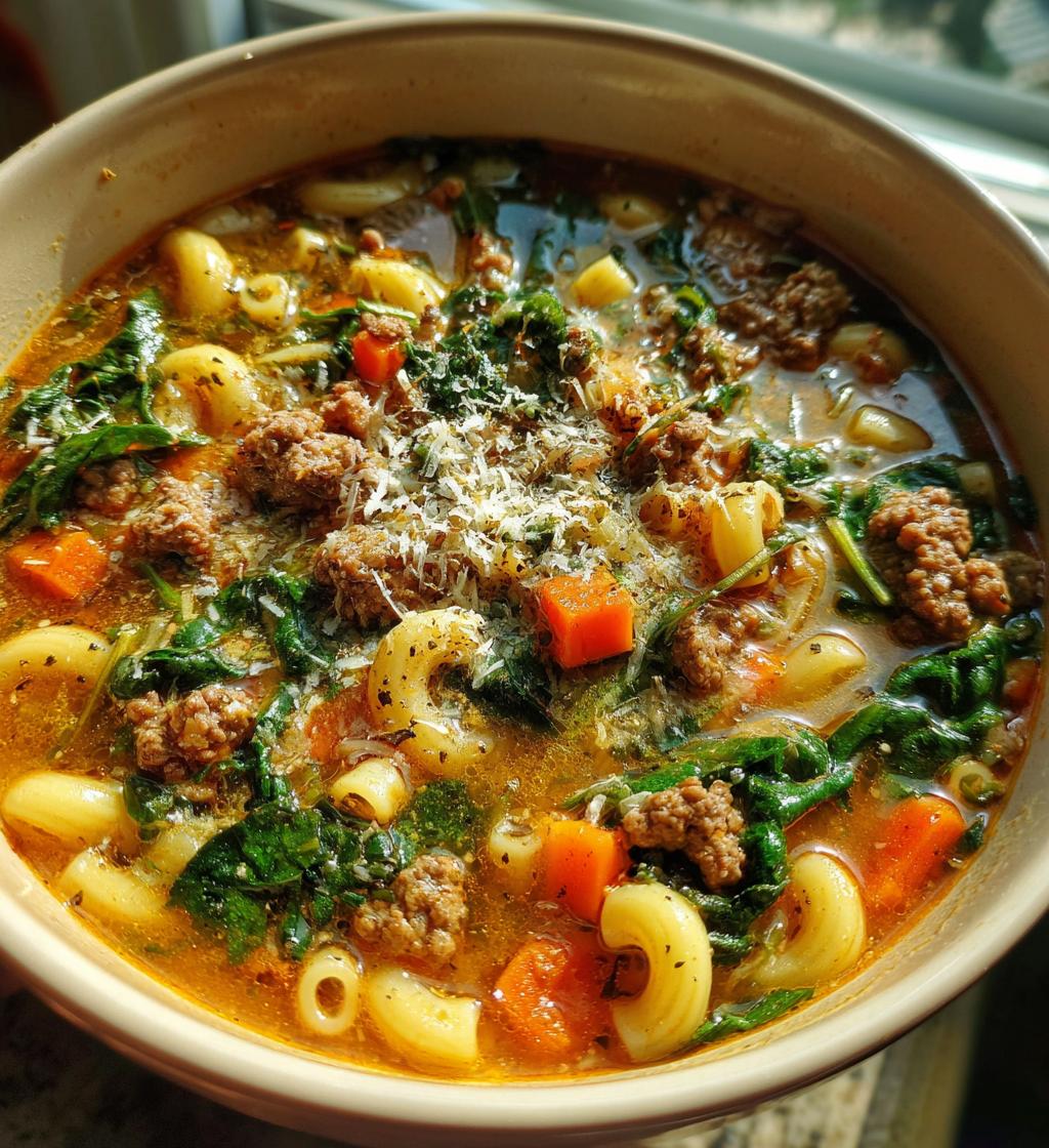 Italienische Hochzeitsuppe