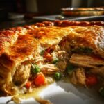 Klassische Hähnchen-Pastete