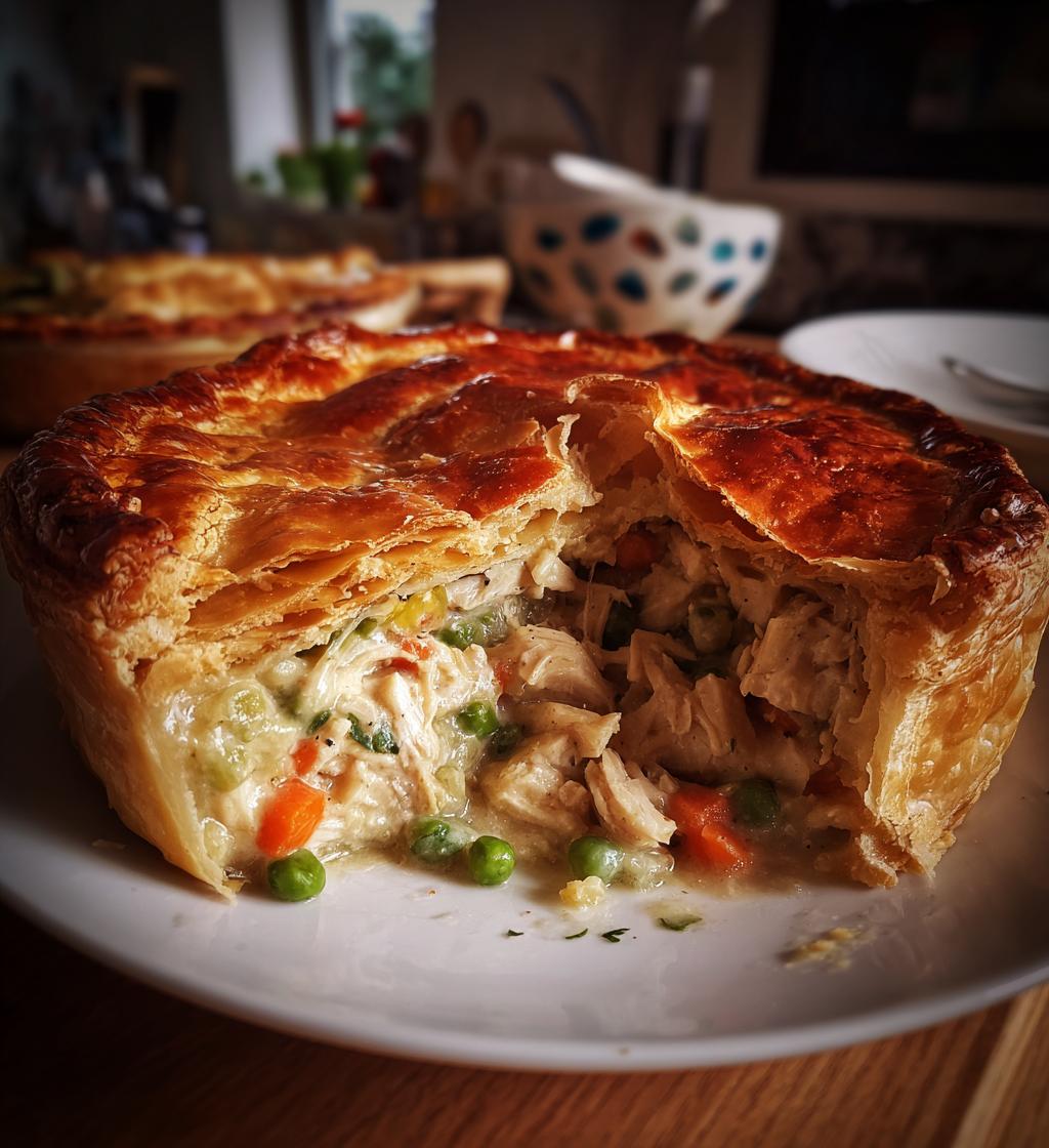 Klassische Hühner-Pastete