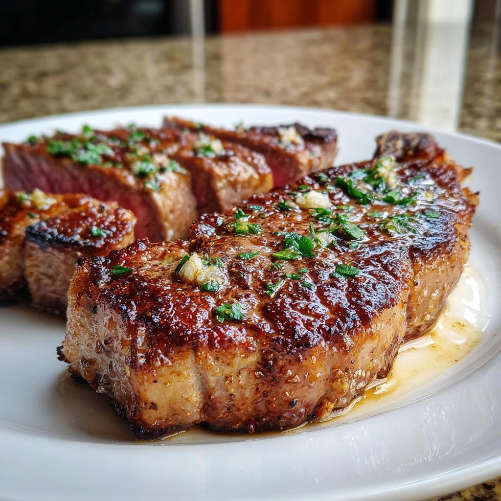 Klassisches Ribeye-Steak
