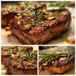Knoblauch-Rosmarin-Steak vom Grill