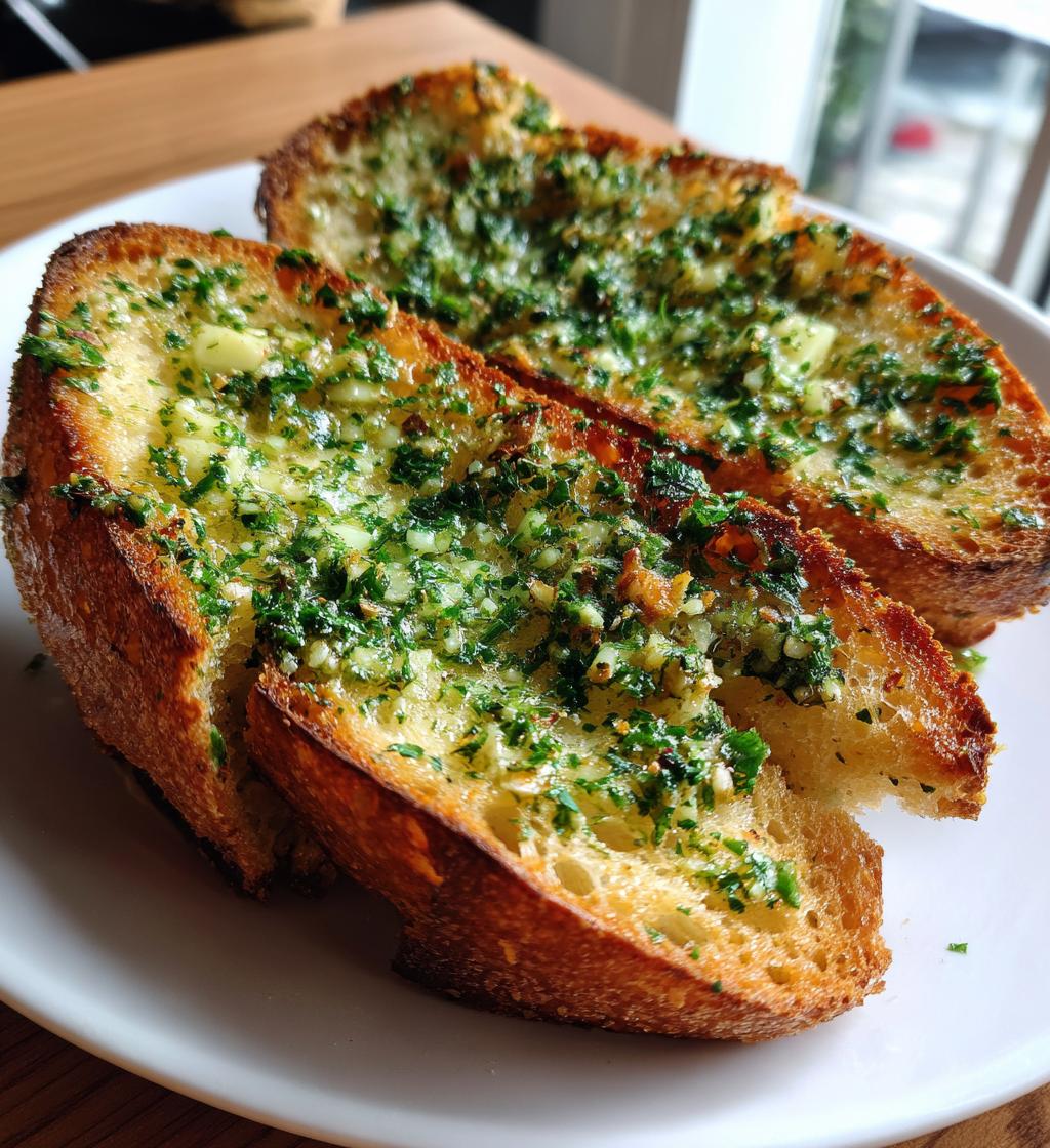 Knoblauchbrot aus der Heißluftfritteuse - detail 1