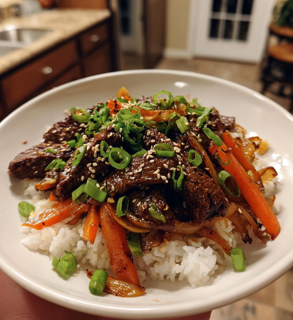 Koreanisches Bulgogi-Steak