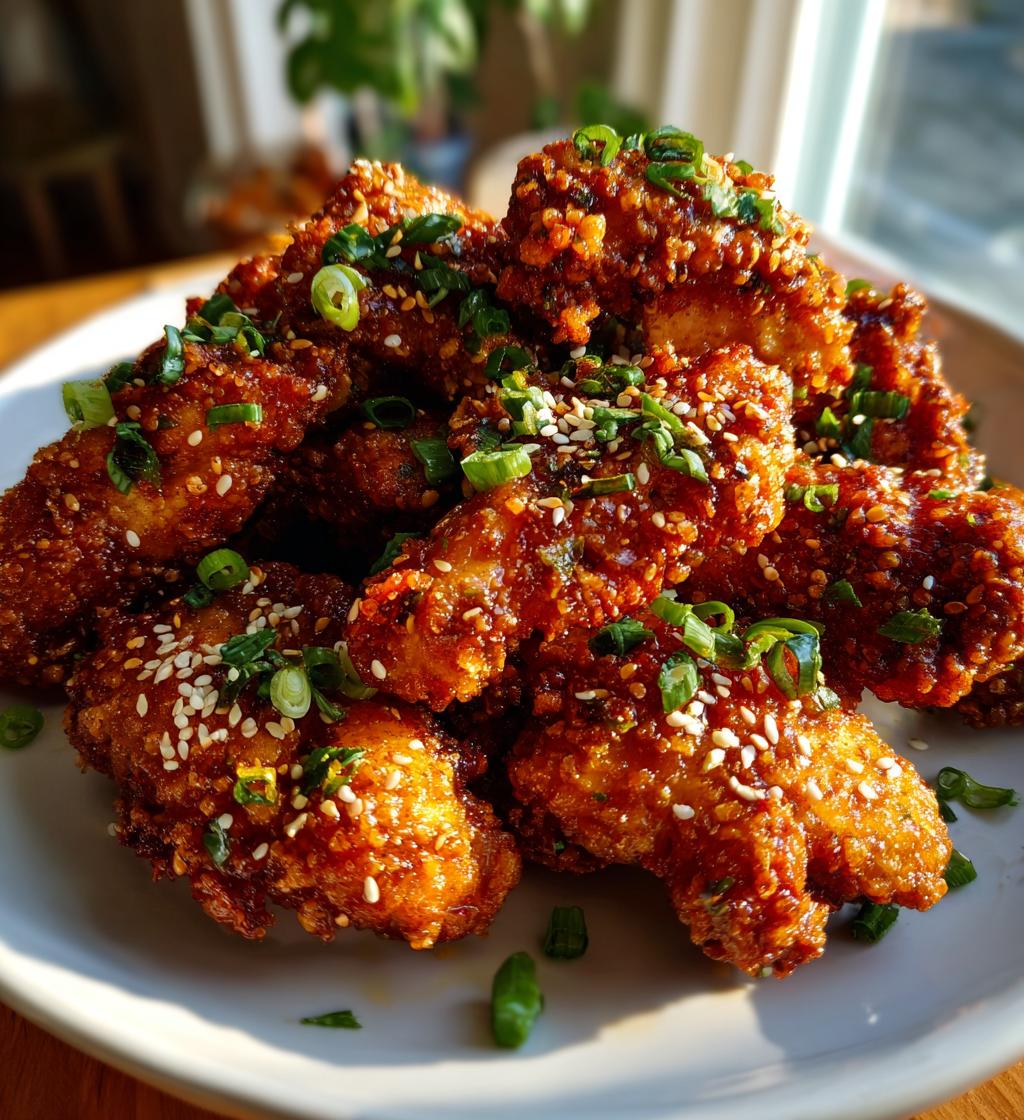 Koreanisches frittiertes Hähnchen Rezept - detail 1
