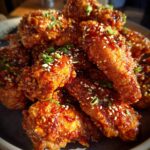 Koreanisches frittiertes Hähnchen Rezept