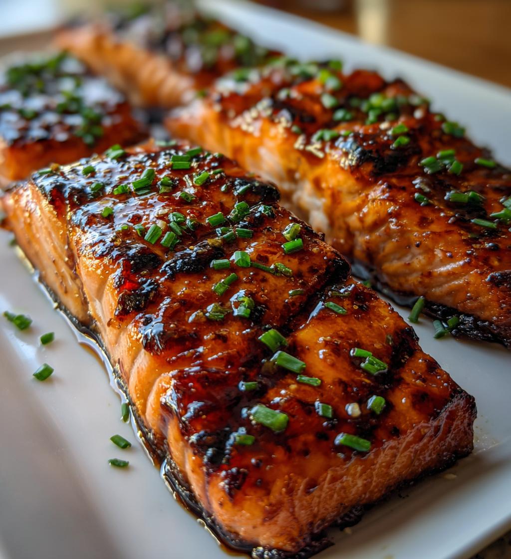 Lachs mit Teriyaki-Glasur - detail 1