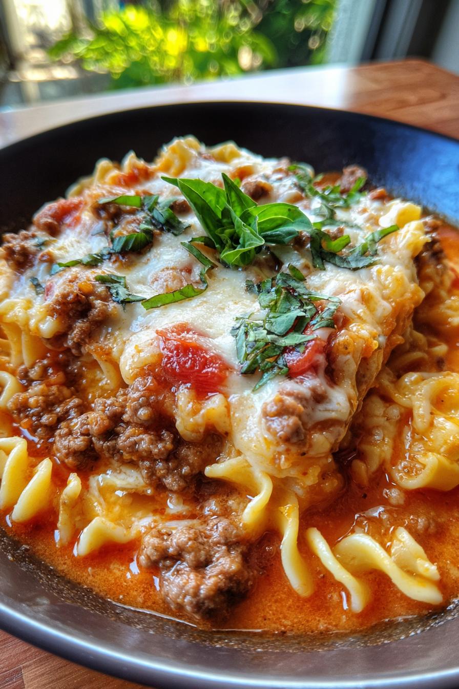 Lasagnasuppe - detail 1