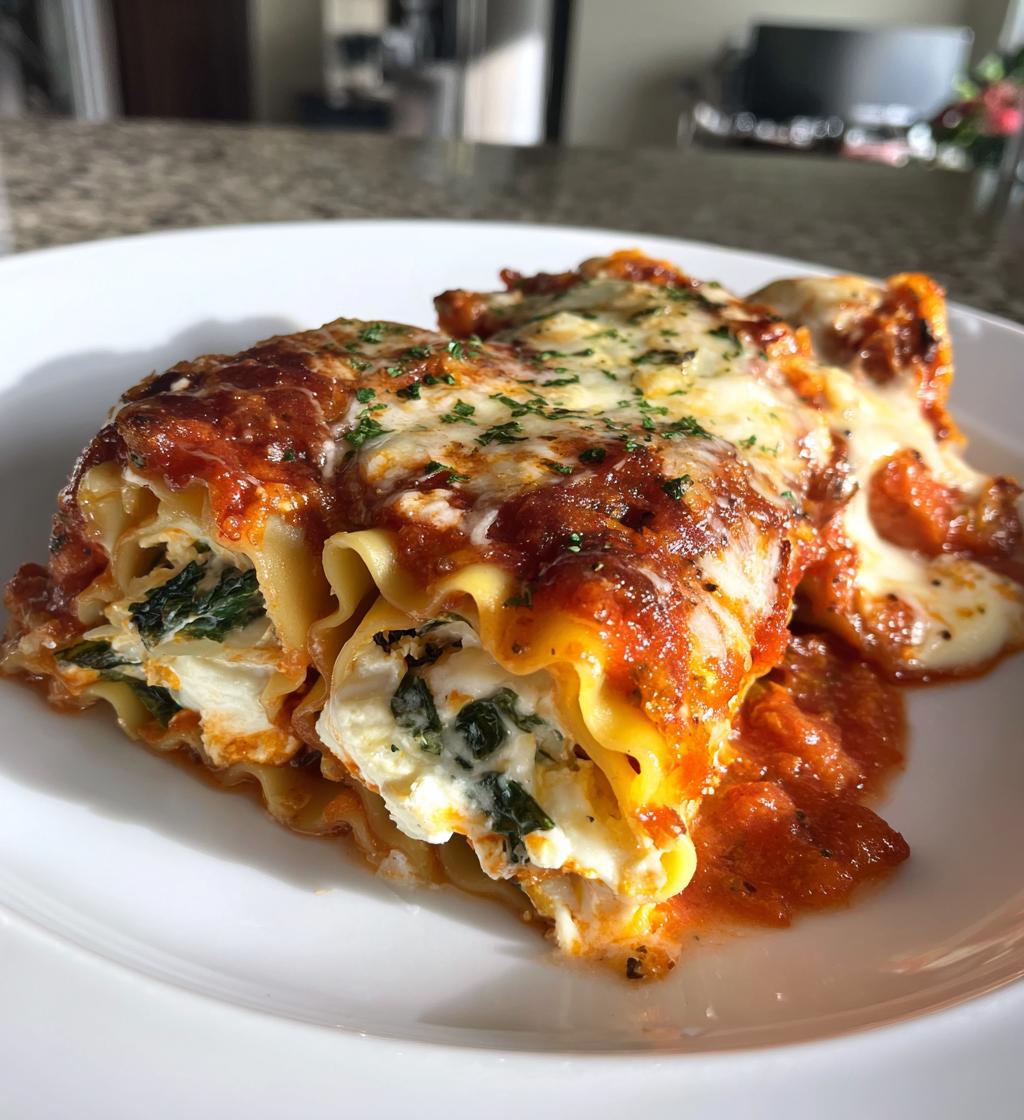 Lasagne-Röllchen - detail 1