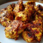 Marokkanisch gewürzte Hähnchenbrust aus der Heißluftfritteuse