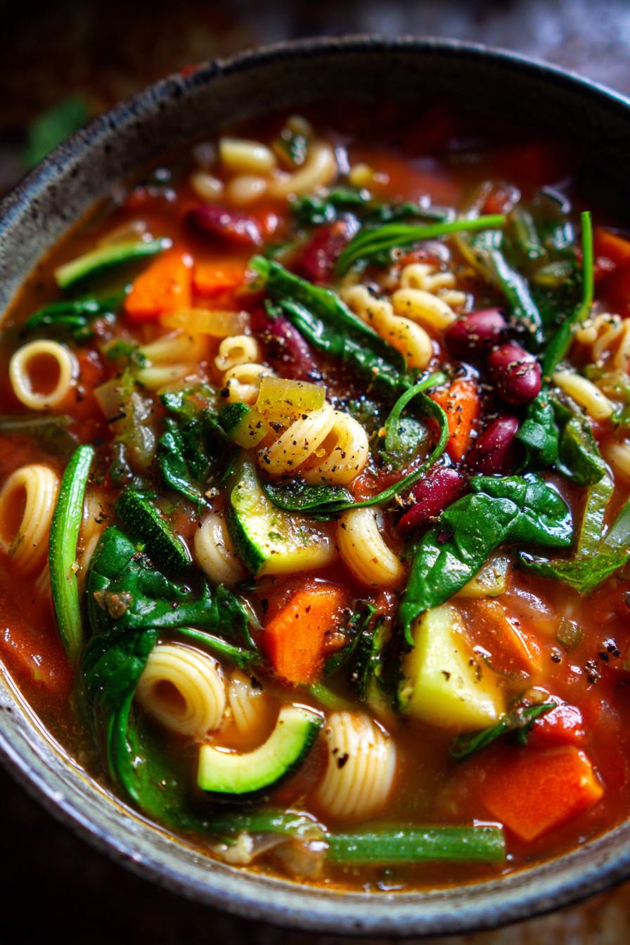 Minestrone-Suppe