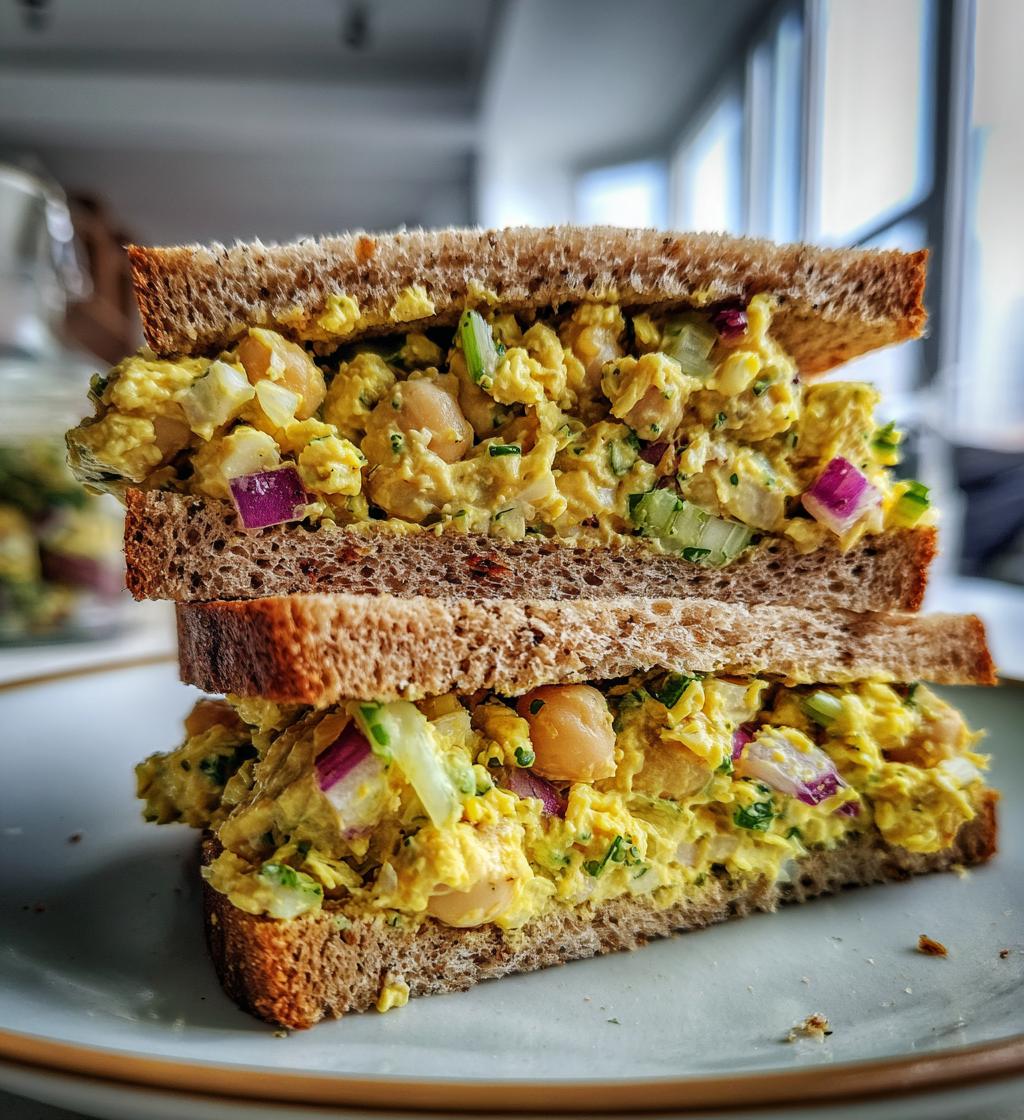 No-Chicken-Salat-Sandwich - detail 1