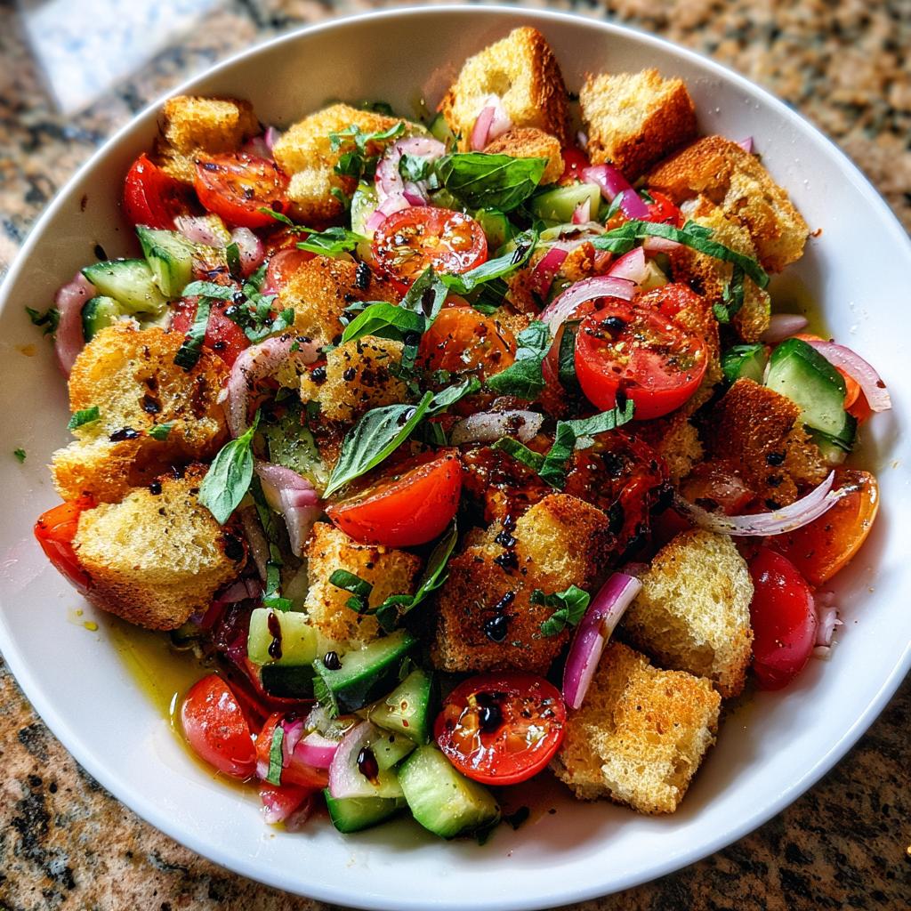 Panzanella (italienischer Brotsalat)