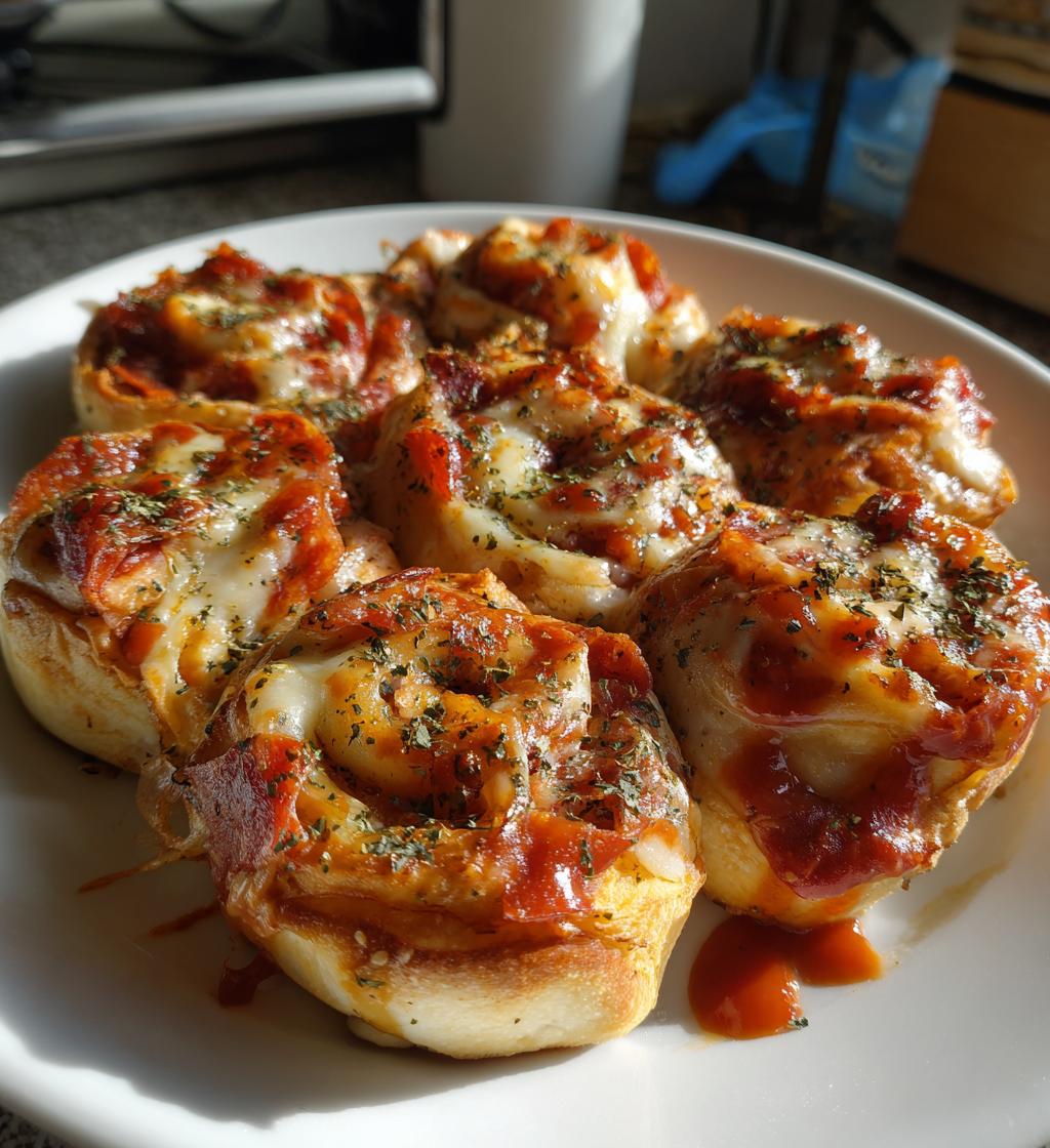 Pizza-Röllchen aus der Heißluftfritteuse - detail 1