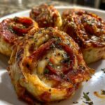 Pizza-Röllchen aus der Heißluftfritteuse