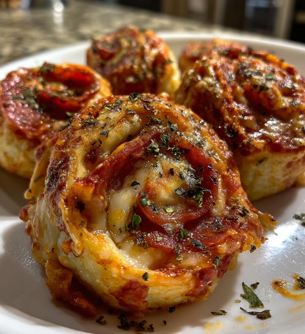 Pizza-Röllchen aus der Heißluftfritteuse