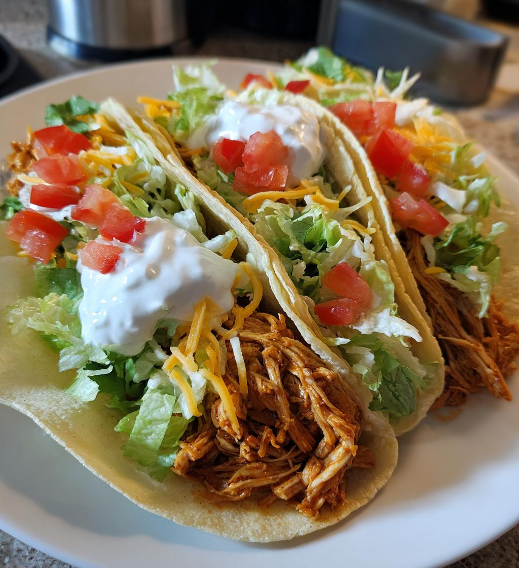 Ranch-Hähnchen-Tacos im Instant Pot